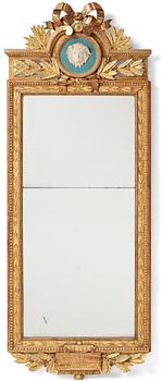 93. A Gustavian mirror attributed to Pehr Ljung (1743-1819).