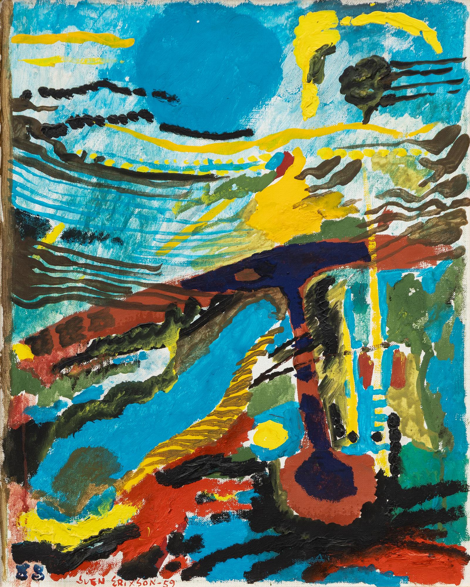 Sven X:et Erixson, "Under vattnet".