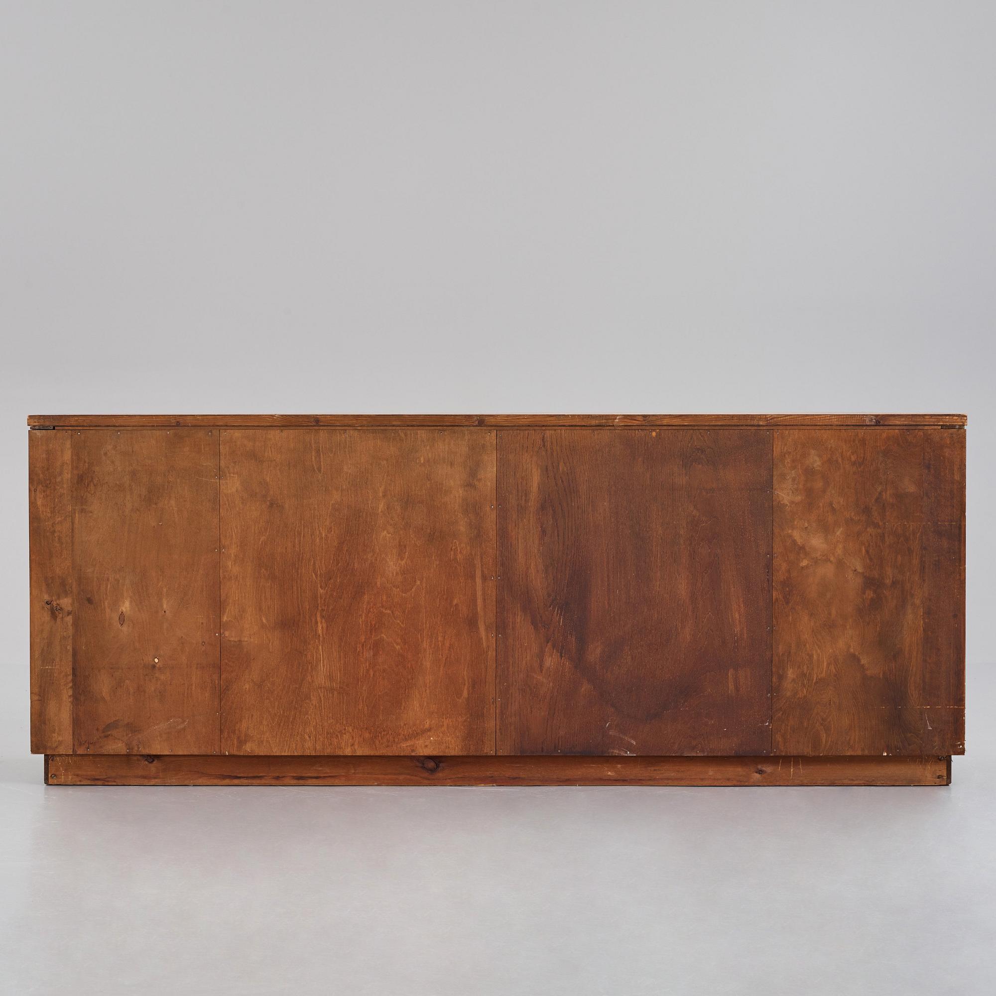 Greta Magnusson Grossman, a zebrano veneered sideboard, Firma Studio, Stockholm ca 1935.