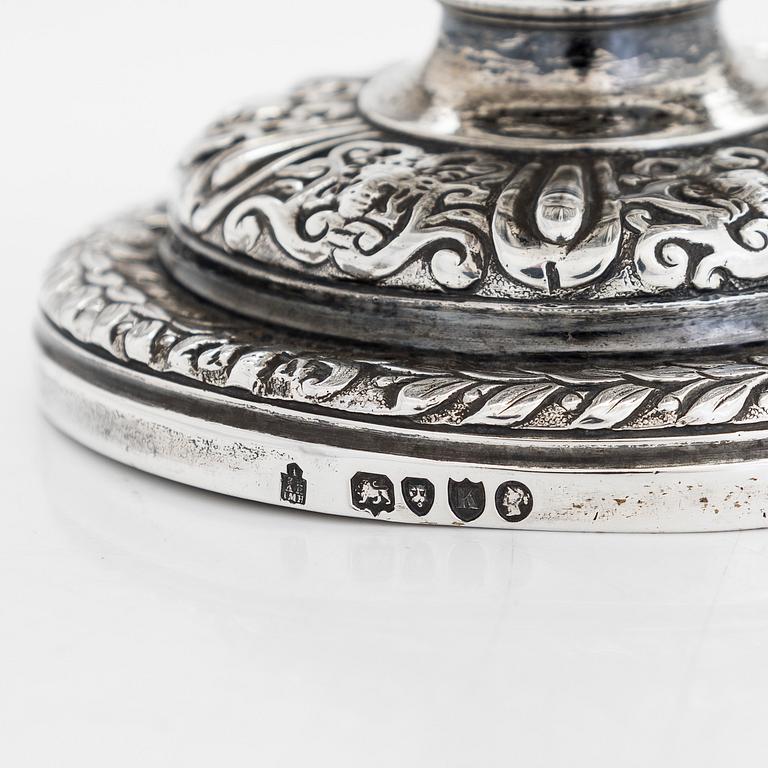 Vinkanna, sterling silver, London 1885, av Robert Roskell, Alan Roskell & John Mortimer Hunt.