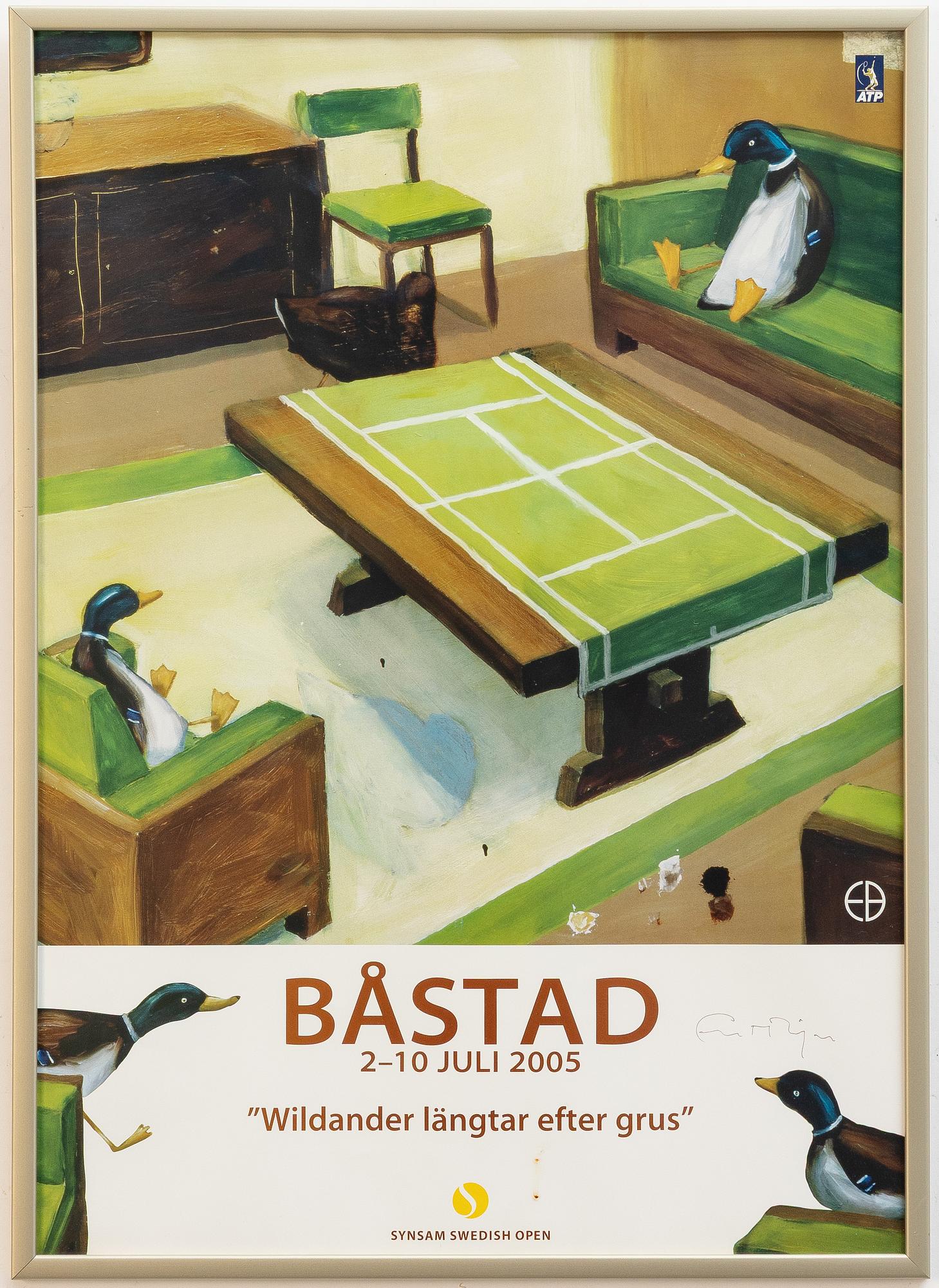 Ernst Billgren, Posters, 9, “Swedish Open Båstad”, 2003–11.