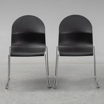 RICHARD SAPPER, a set of 7 'Aida' chairs, for Magis.