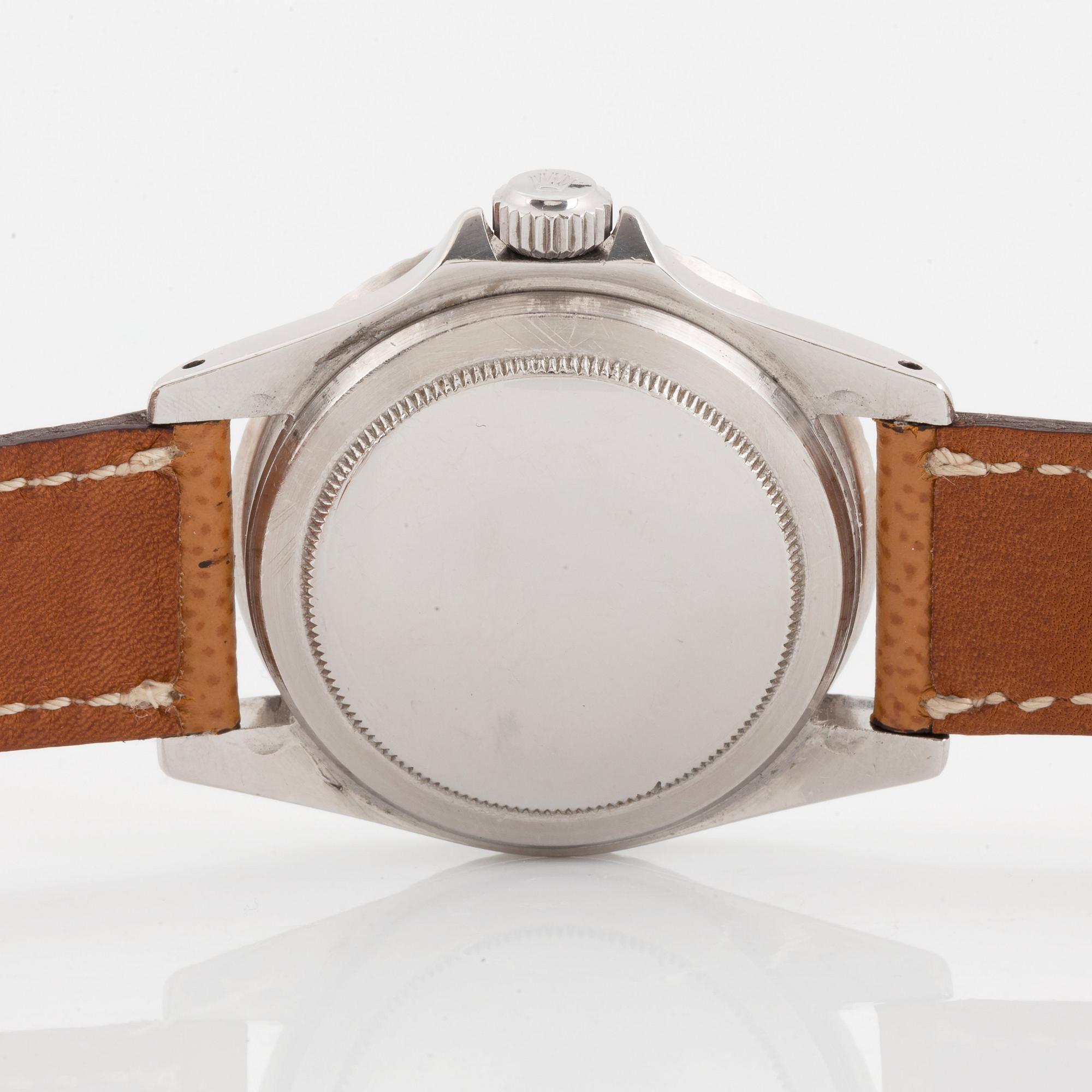 Rolex, Submariner, "Pointed Crown Guards, Chapter Ring, Exclamation Point, Gilt Dial".