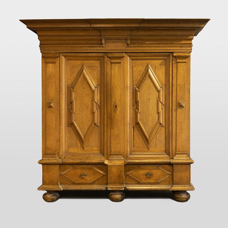 A North-German Baroque cabinet, first part of the 18th Century.