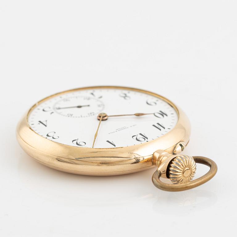 CH. F. Tissot & Fils, pocketwatch, 14K gold, 50,5 mm.