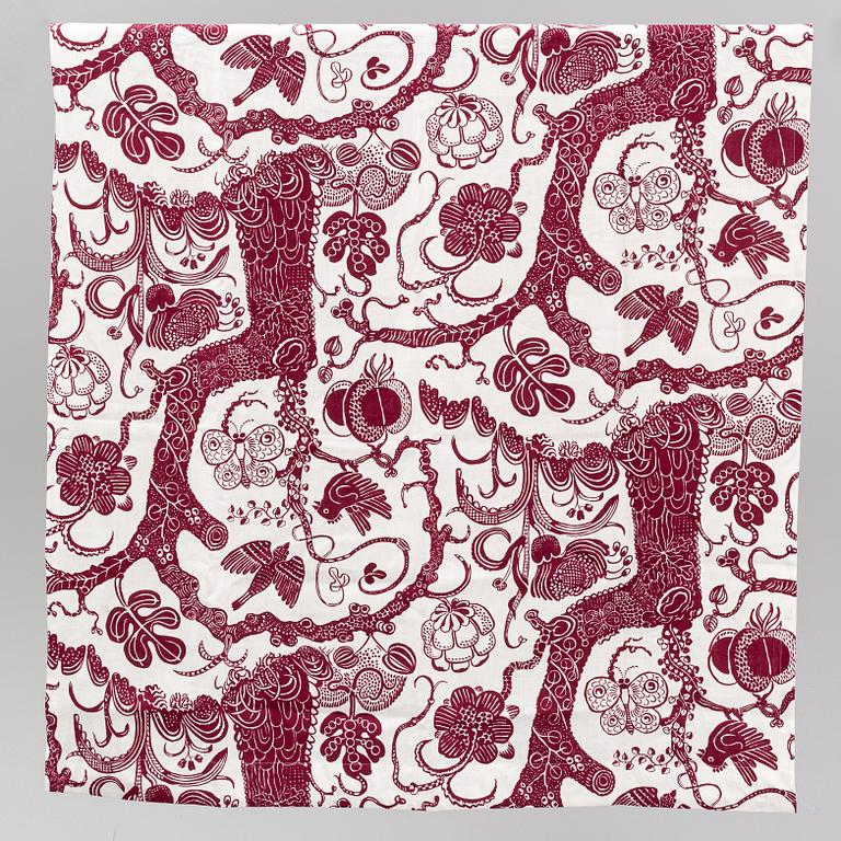 Josef Frank, a pair of linen curtains, 'Djungel',  Firma Svenskt Tenn.