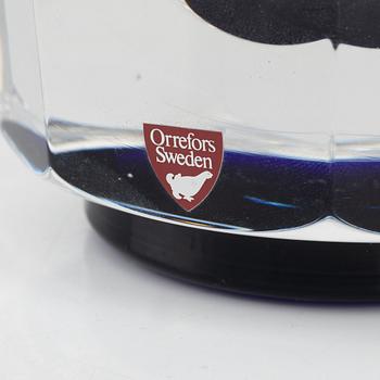 Jan Johansson, a glass vase, Orrefors Gallery, 9/40, 1990.