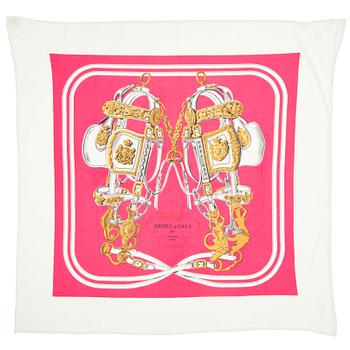 678. HERMÈS, a silk scarf, "Brides des gala".