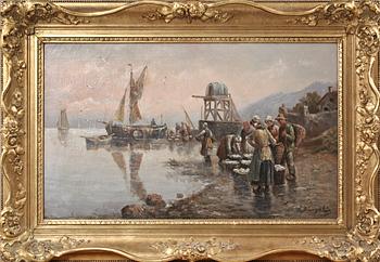 ADOLF BAUMGARTNER (CONSTANTIN STOILOFF), olja på duk, sign.
