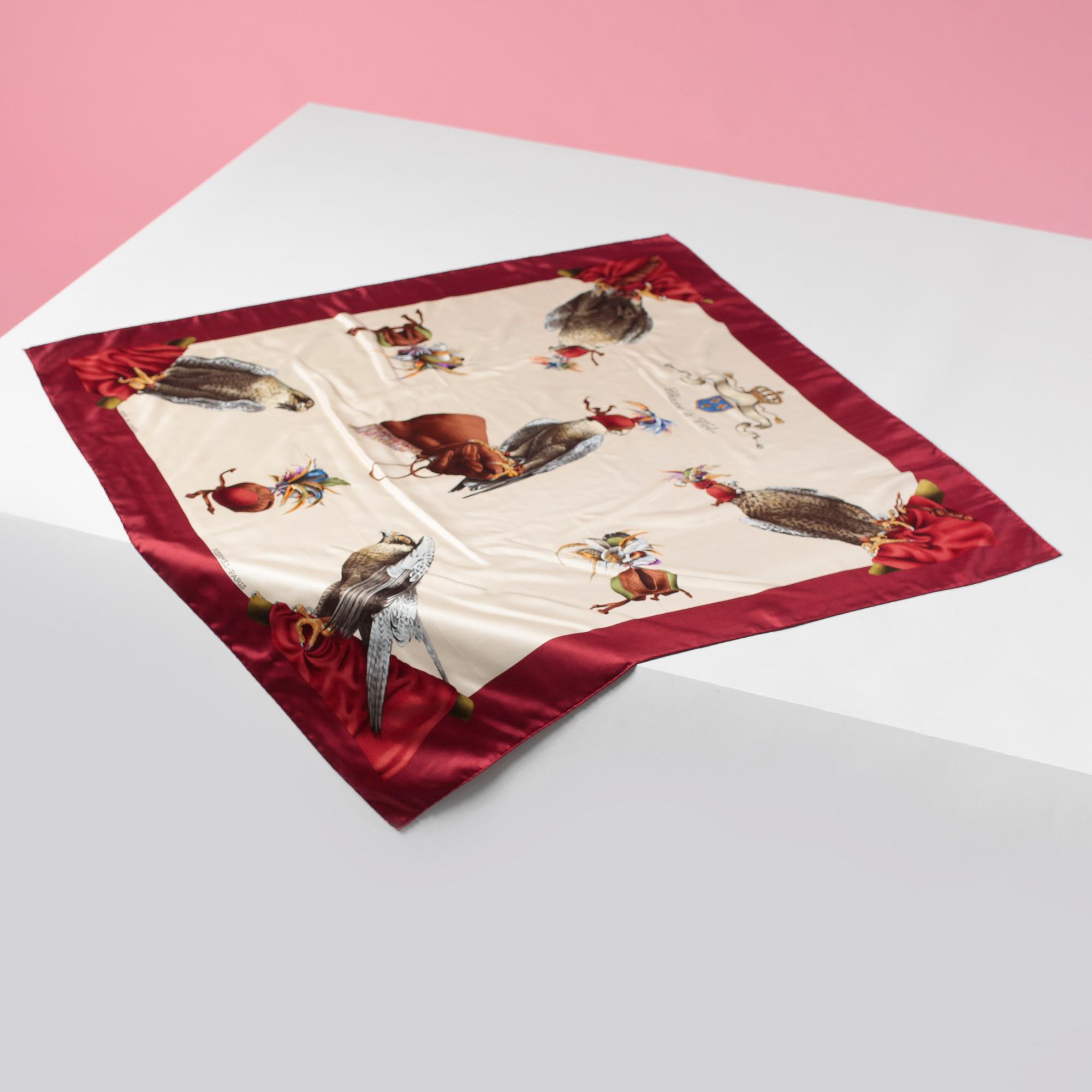 SCARF, "Chasse a Vol", Hermès.