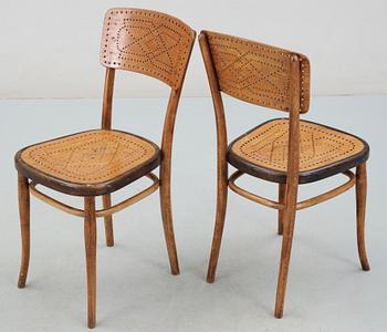 STOLAR, ett par, Thonet Wien, 1900-talets början.