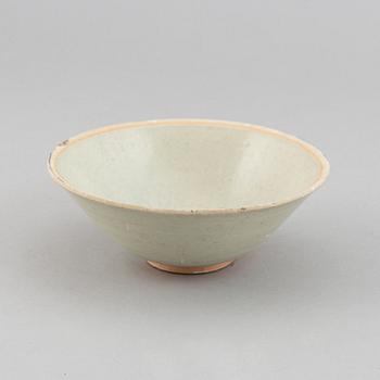 A ceramic bowl, presumably Song dynasty (960-1279).