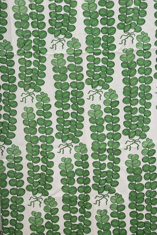Josef Frank, A set of two linen curtains "Celotocaulis" design JOSEF FRANK for Firma Svenskt Tenn.