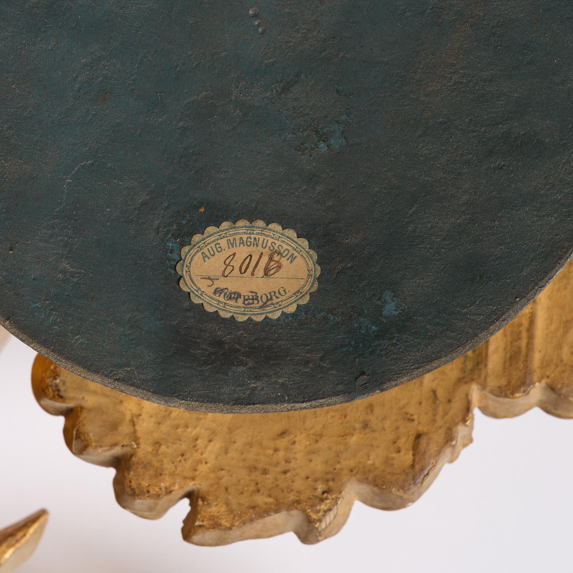 Daniel Åberg, a wall clock, Norrköping, (born 1729, died c. 1780).