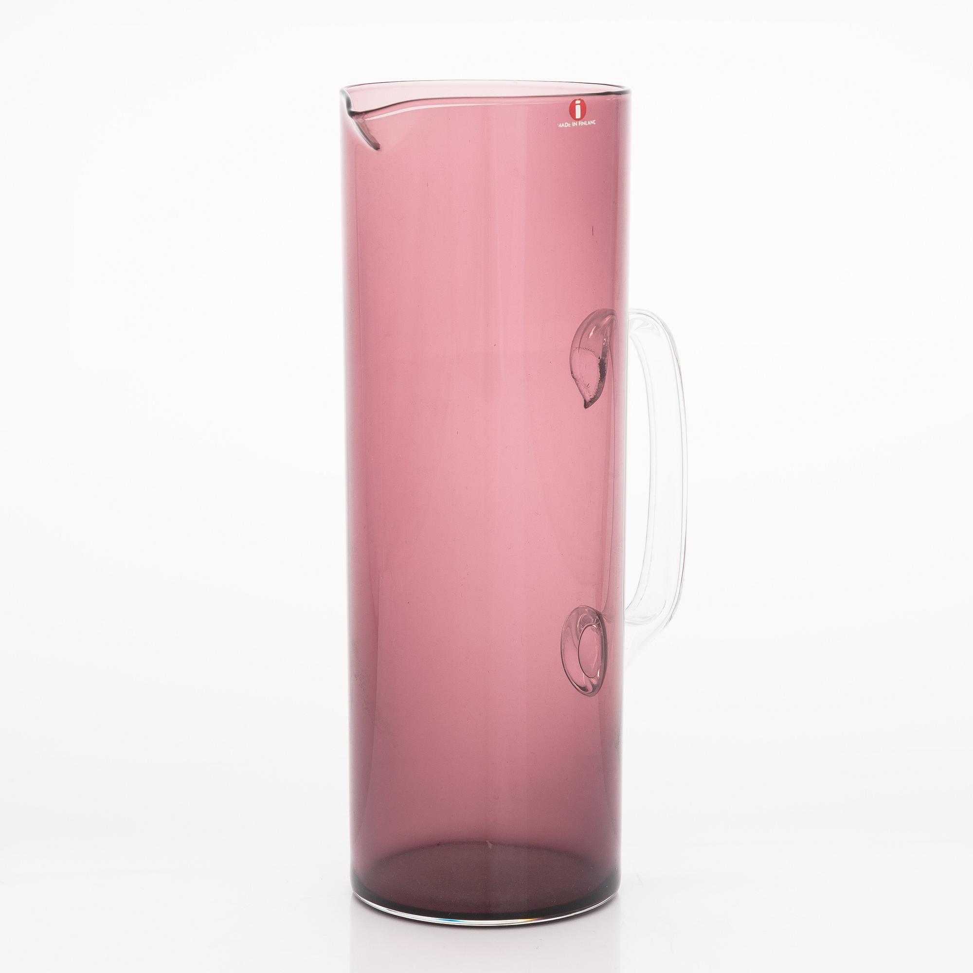 Timo Sarpaneva, Kanna och drickglas, 6 stycken. Iittala.