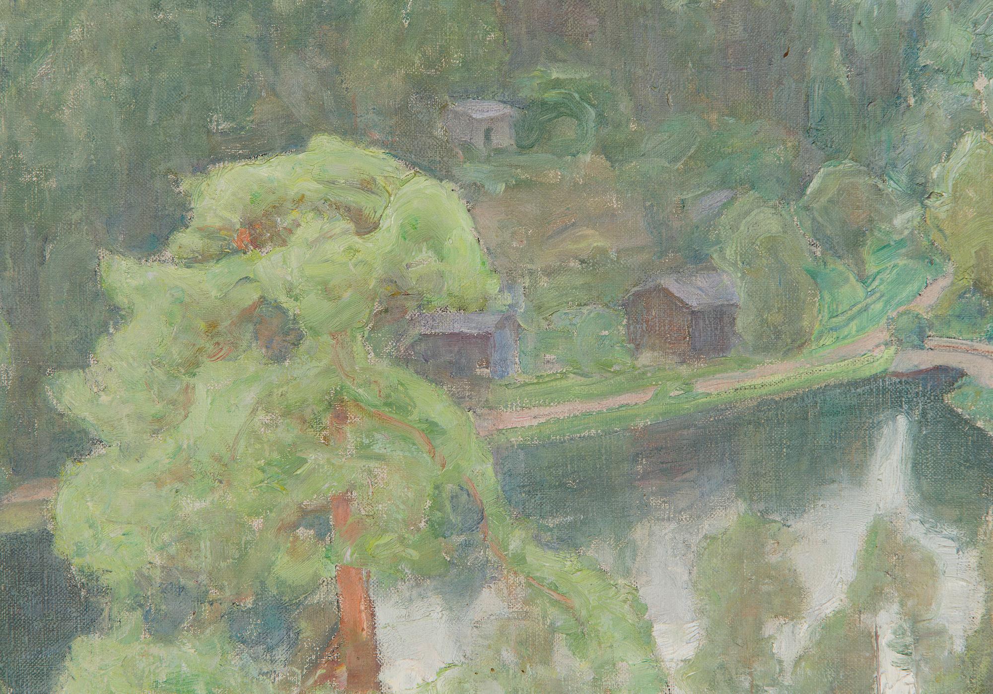 Pekka Halonen, Näkymä Kotajärveltä.