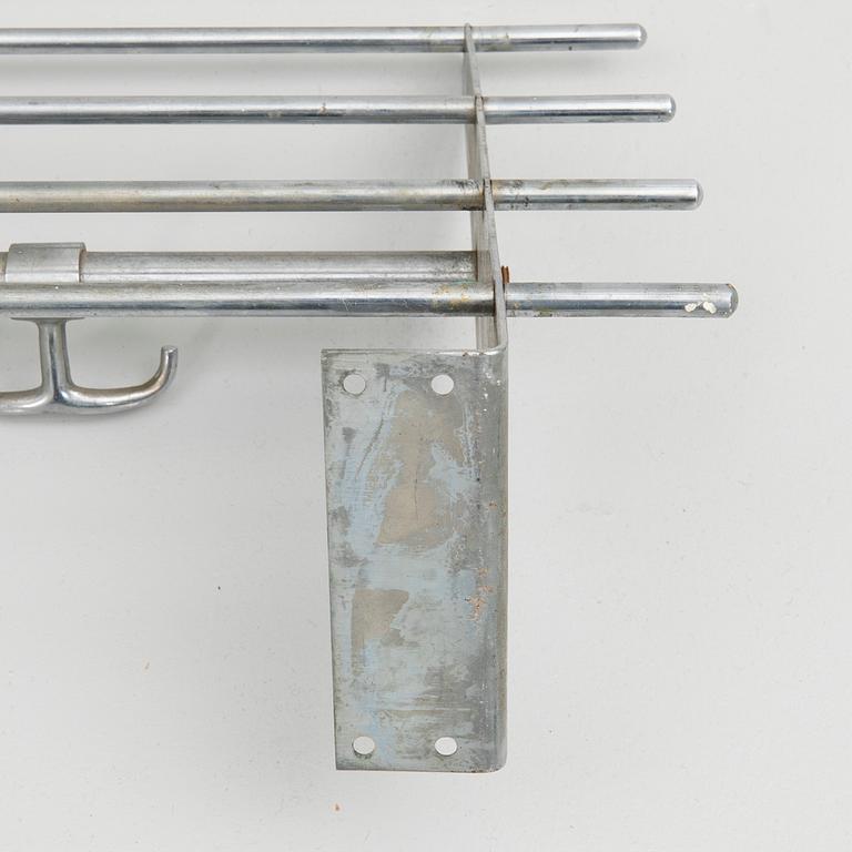 Mogens Mogensen, Hat rack, chrome-plated metal, second half of the 20th century for Albin Karlsson's Metal Factory, Eskilstuna.