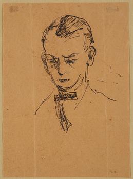 Axel Olson, A portrait and a harbour scene.