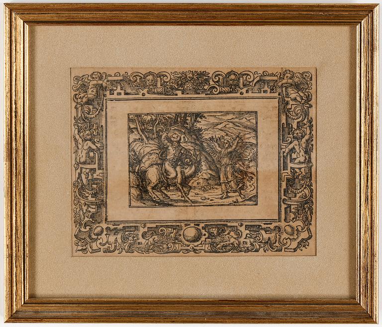 TRÄSNITT, 8 st, 1600-tal.