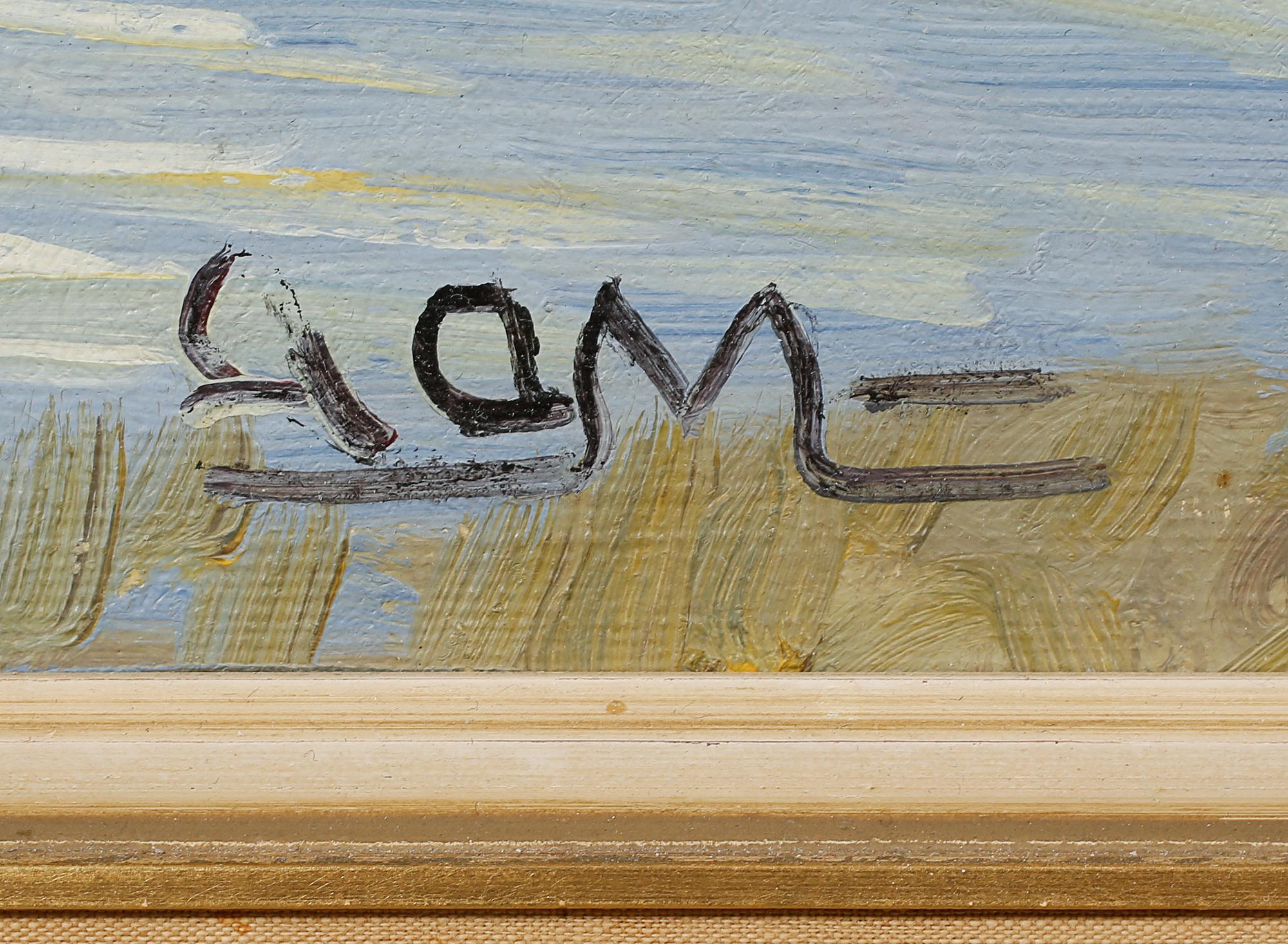 ROLF MELLSTRÖM, olja på duk, monogramsignerad. Även signerad och daterad 1948 a tergo.
