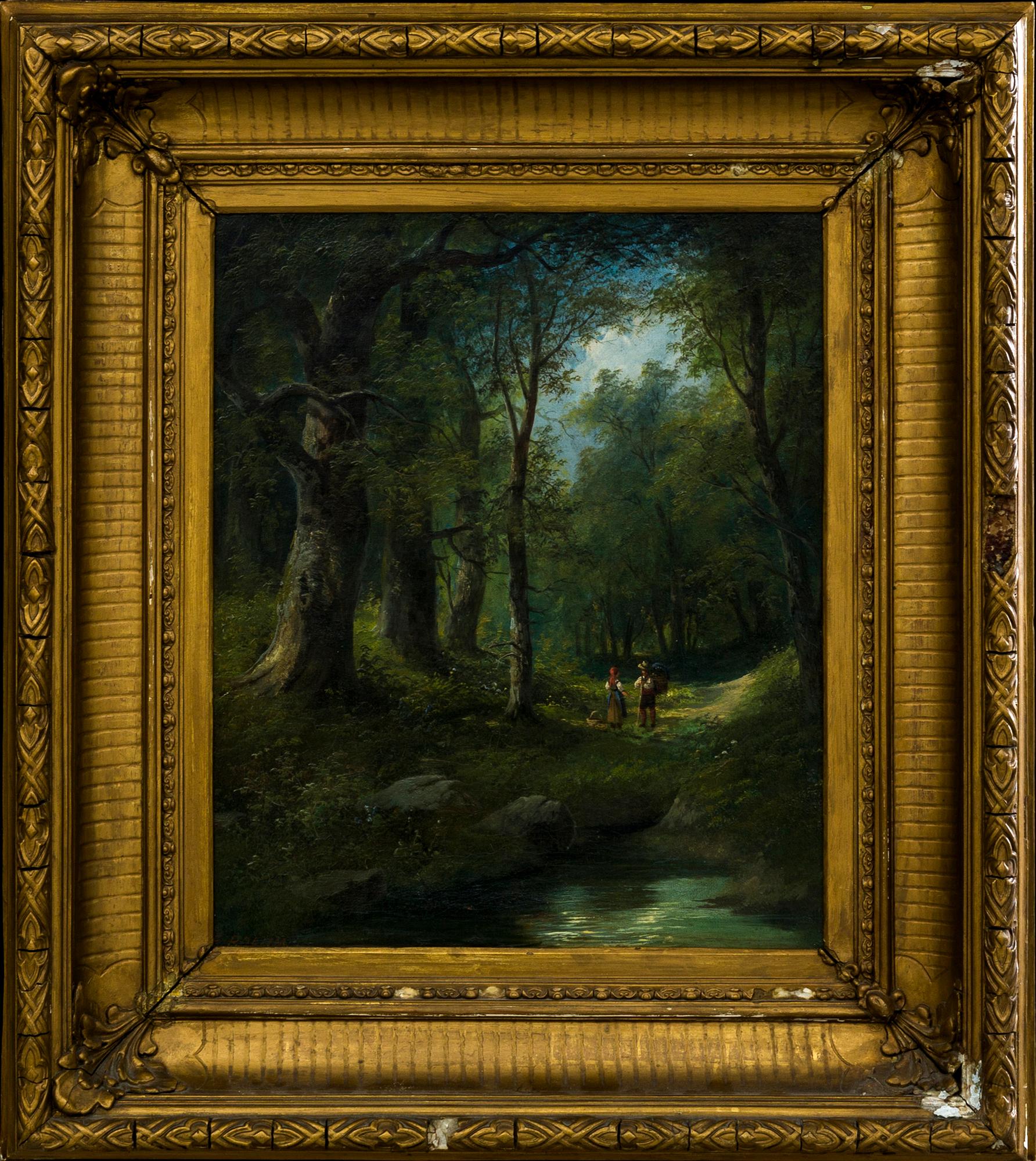 EDUARD BOEHM, oil on canvas signed.