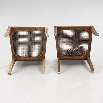 Carl Malmsten, a five piece furniture group, Nordiska Kompaniet, late 1920s.