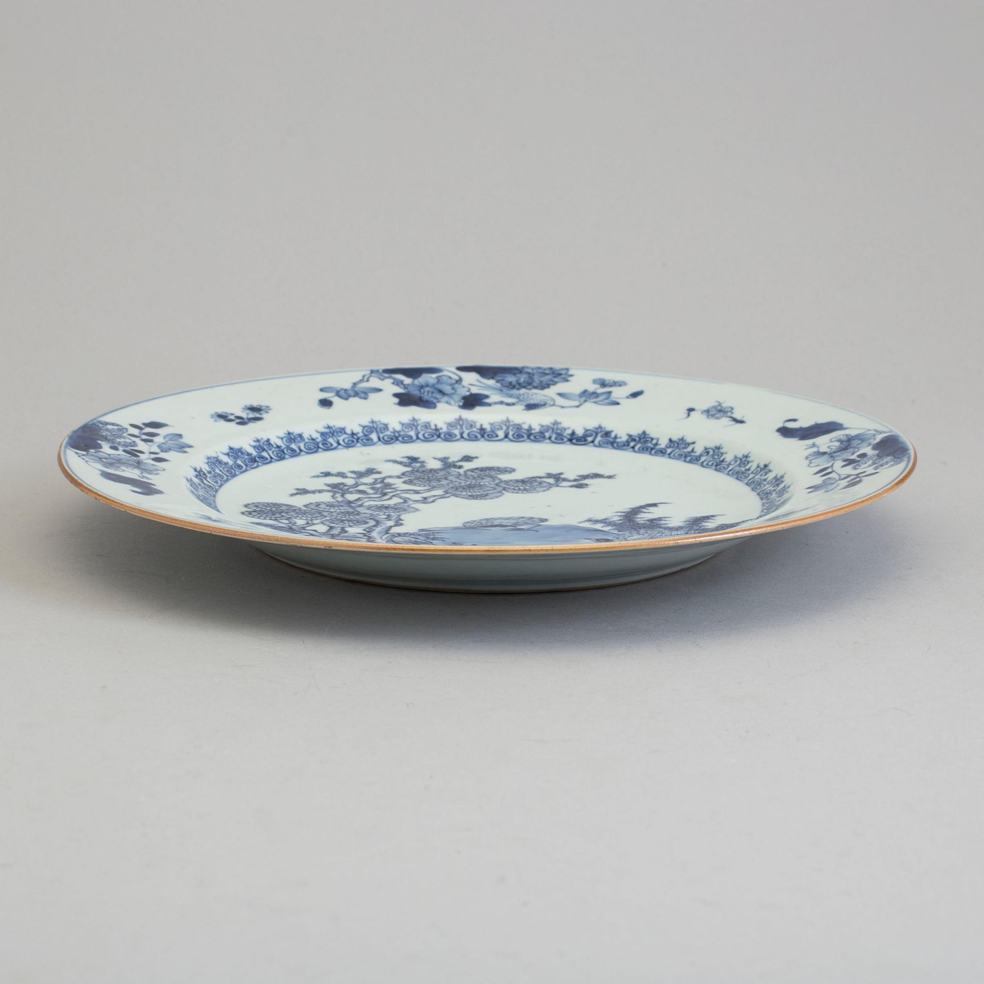 FAT, porslin. Qingdynastin, Qianlong (1736-95).