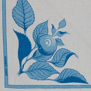 BORDSTABLETTER, 2 st, samt SERVIETTER, 2 st, bomull, Hermès.