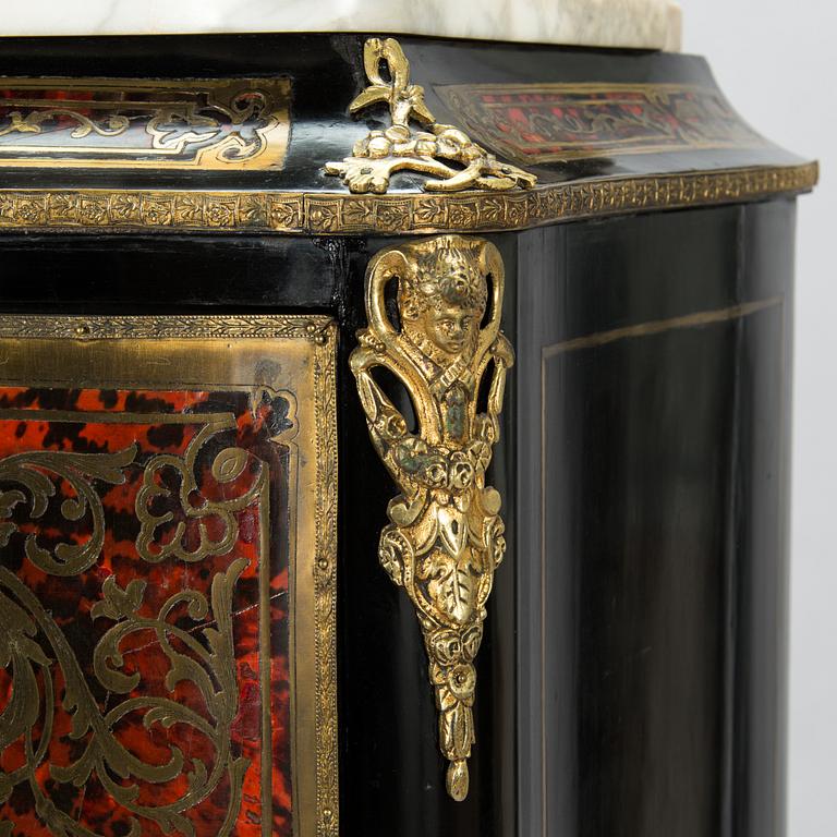 A Boulle style secretaire from latter half of the 19th century.
