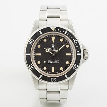 Rolex, Oyster Perpetual, Submariner, "Meter First", armbandsur, 39 mm.