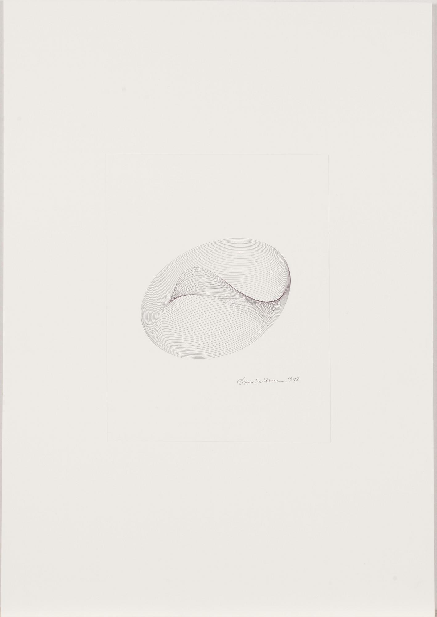Portfolio of 10 prints, signed and dated 1987-88, numbered 24/50.