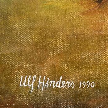 ULF HINDERS, olja på duk, signerad och daterad 1990.