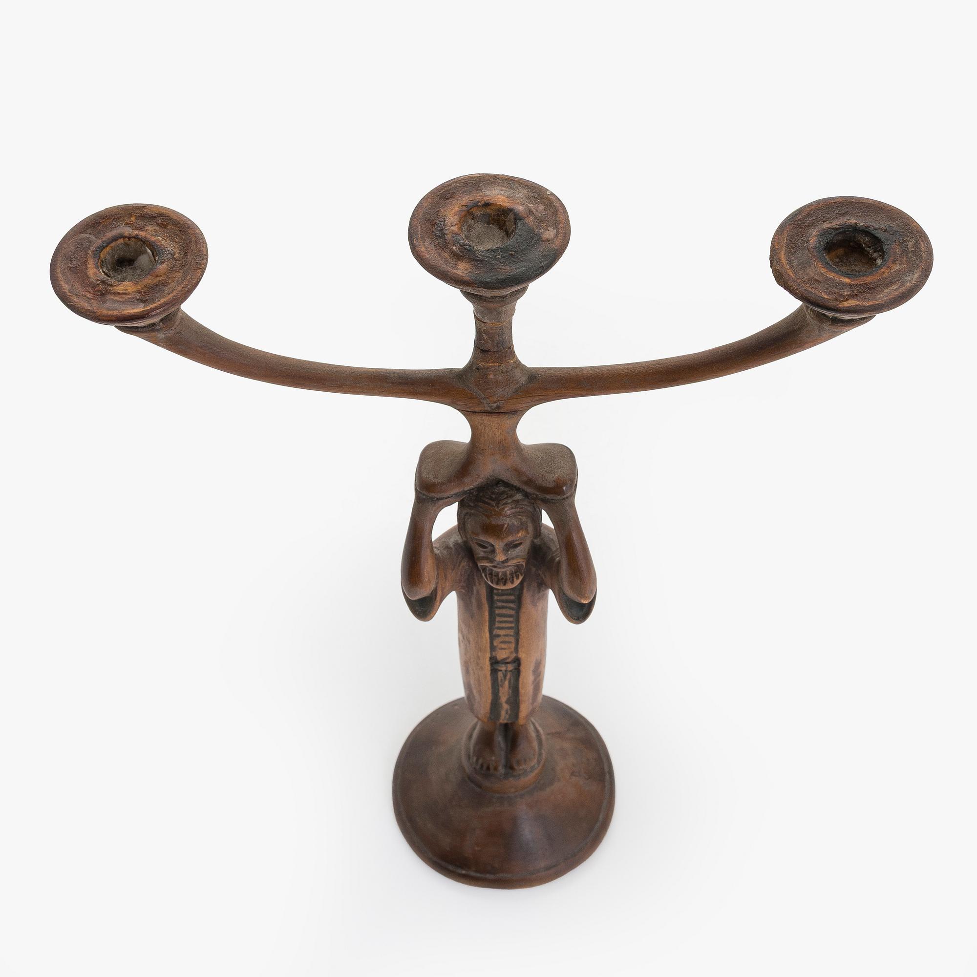 Hannes Autere, candelabrum / sculpture, signed H. Autere -25.