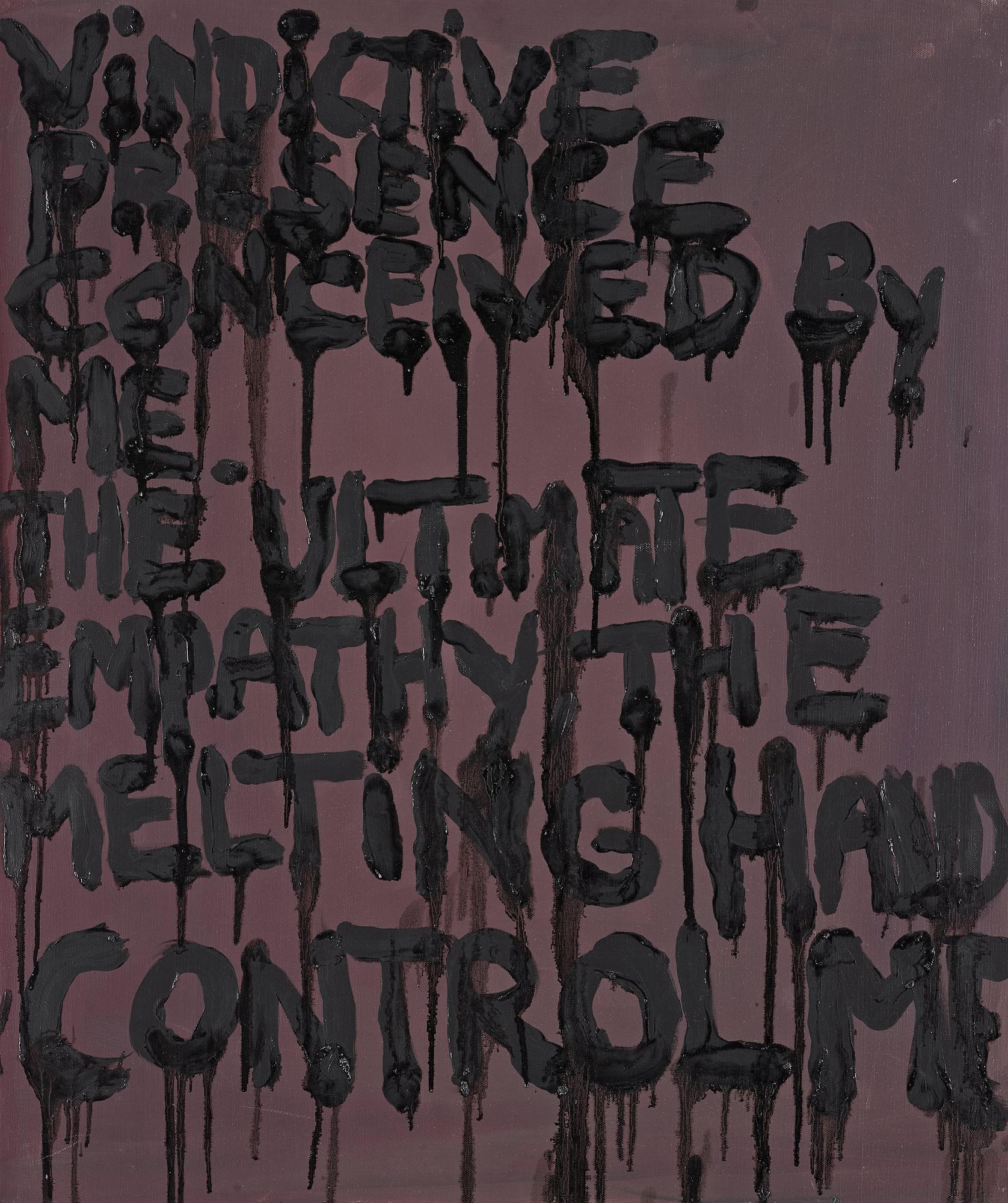 Bjarne Melgaard, BJARNE MELGAARD, oil on canvas, executed in 2006-2007.