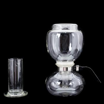 KAFFEKOKARE, "Sintrax", Schott & Gen, Jenaer Glas, Tyskland, 1950-tal.