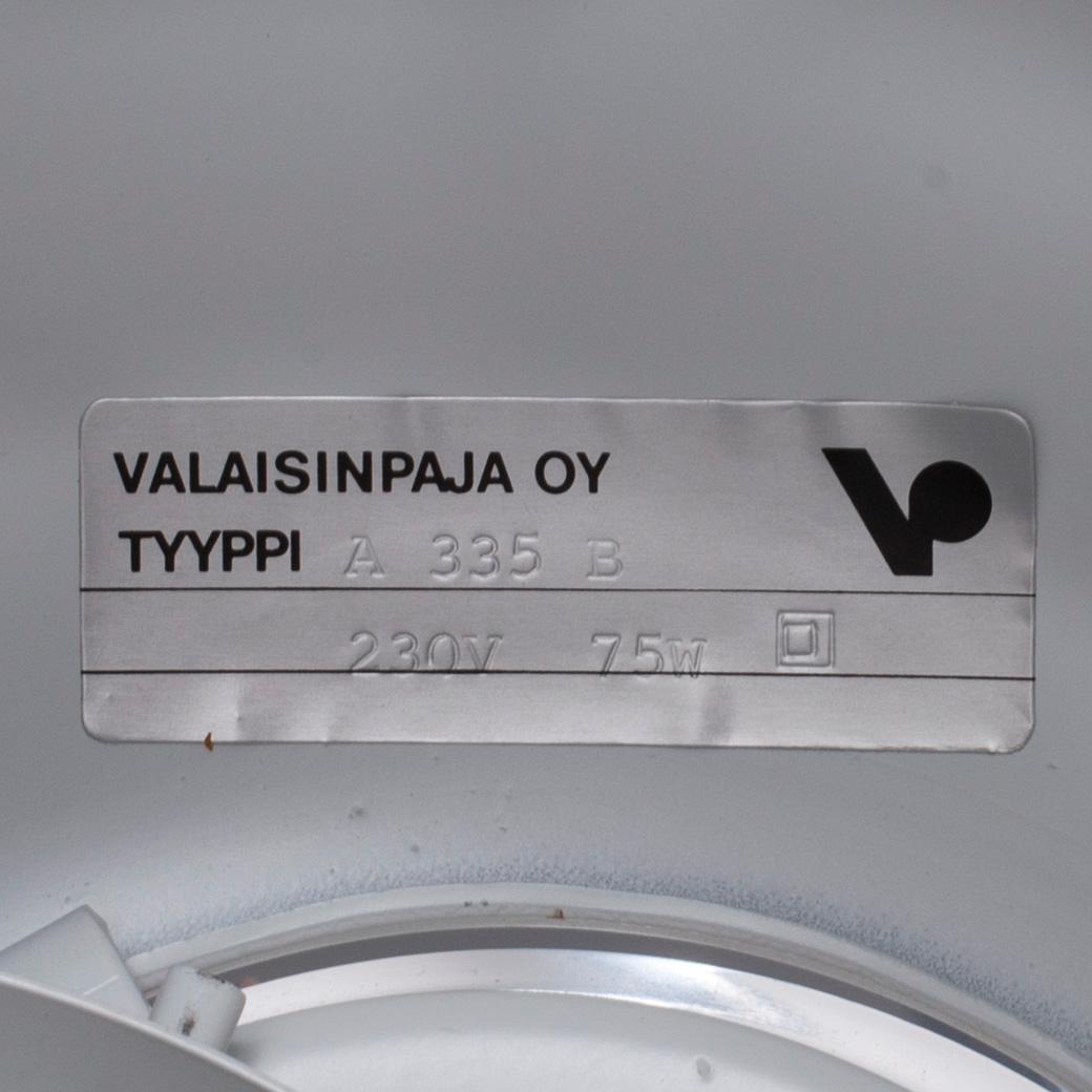 TAKLAMPA, A335, Alvar Aalto, Valaisinpaja. Höjd 40 cm.