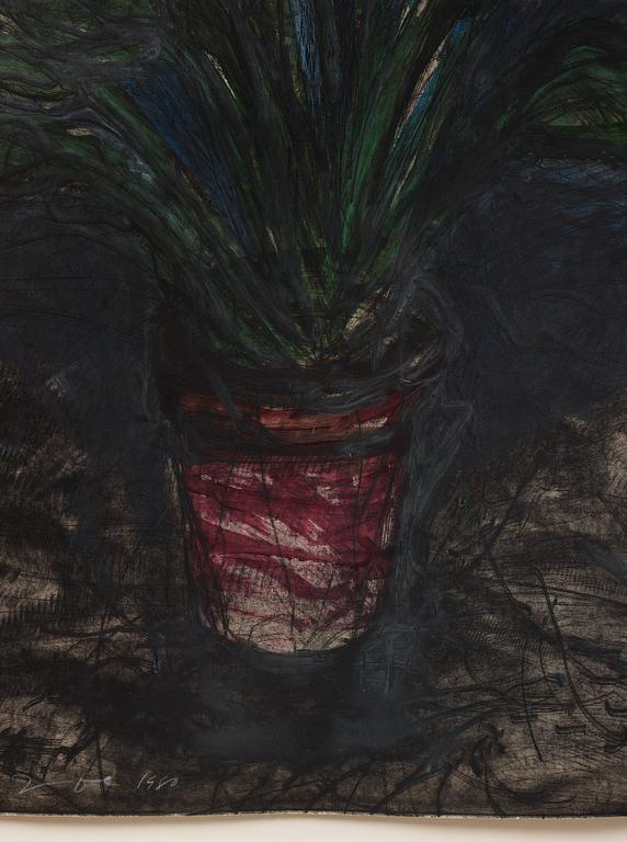 Jim Dine, "A Well Painted Strelitzia".