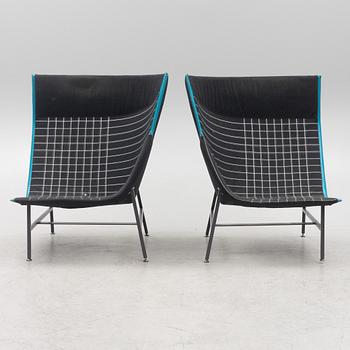 Nipa Doshi & Jonathan Levien, a pair of "Paper Planes" armchairs, Moroso, Italy.