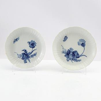 Service set, approximately 57 pieces, "Blå Blomst" Royal Copenhagen, Denmark, porcelain.