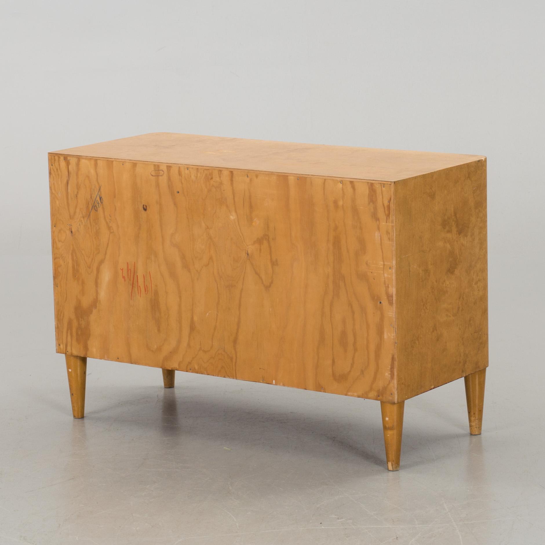 AXEL LARSSON, a chest of drawers Bodafors, 1930/40s,