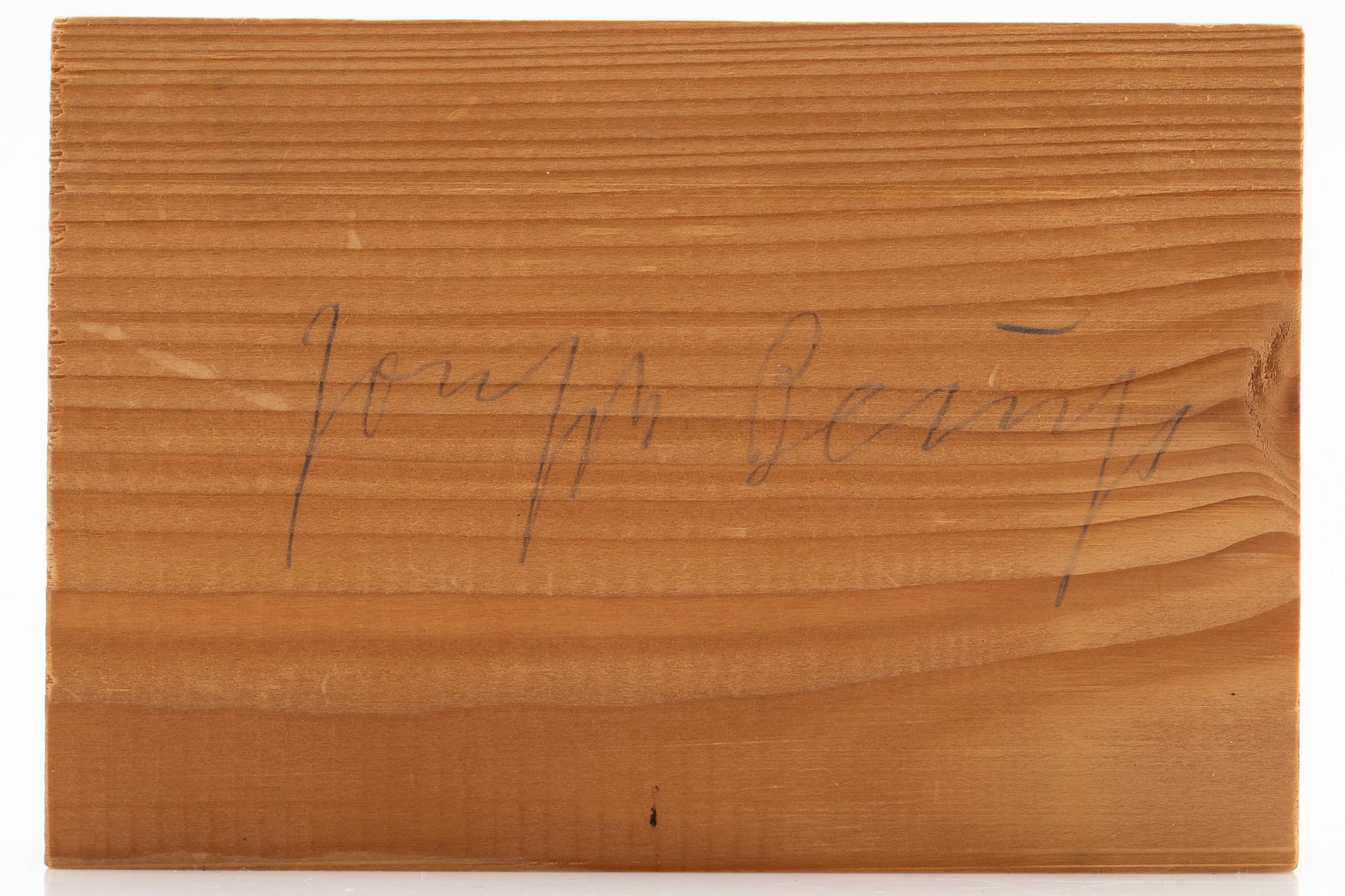 Joseph Beuys, vykort.