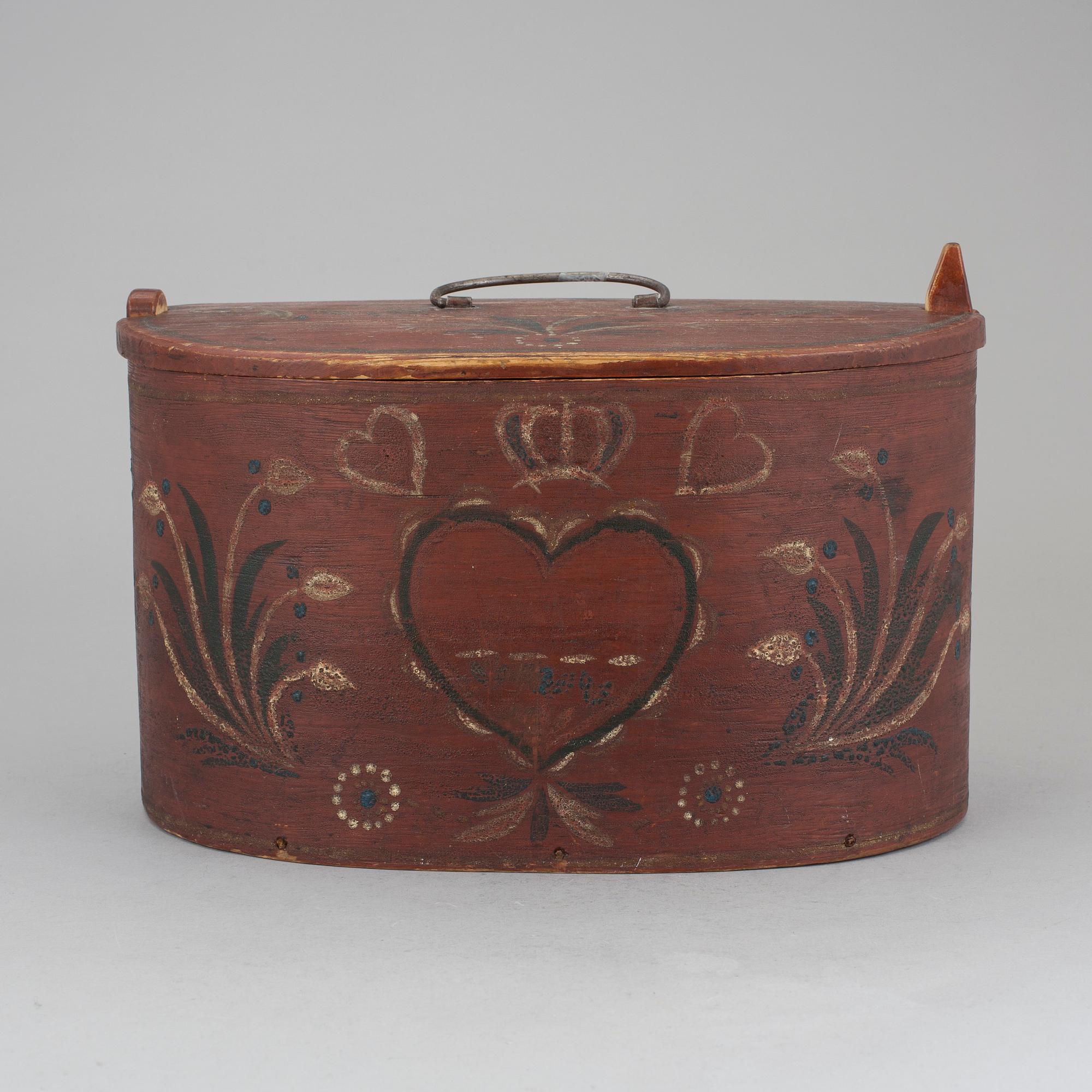 SVEPASK, allmoge, daterad 1858.