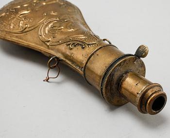 A pair of percussion guns, around the mid 19th century.