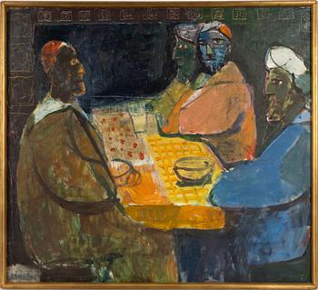 Lennart Rosensohn, At the Table.