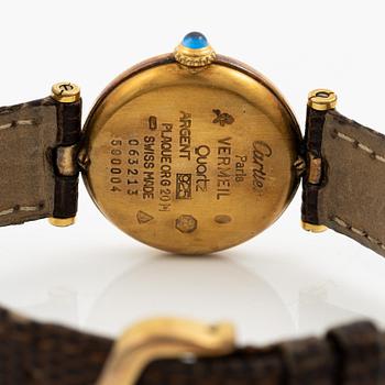 must de Cartier, VLC, wristwatch, 24 mm,