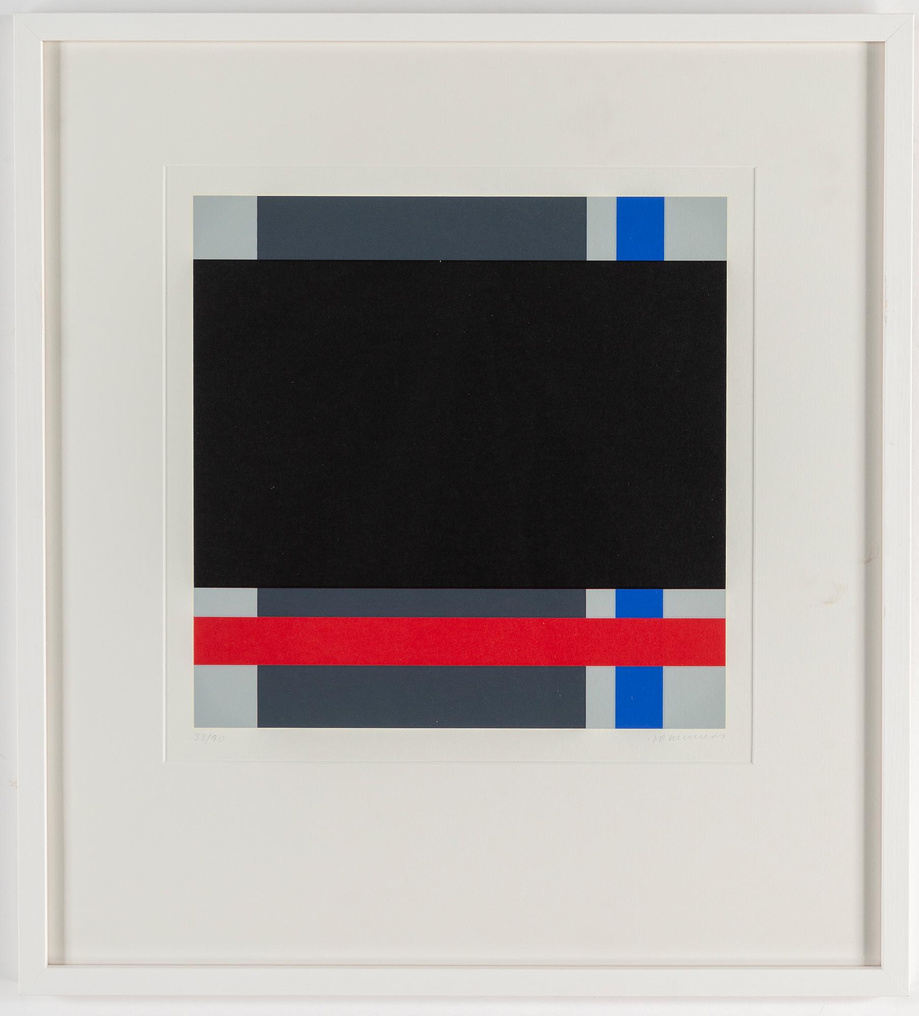 Four silkscreen by JO NIEMEYER, signed and numbered 33/90.