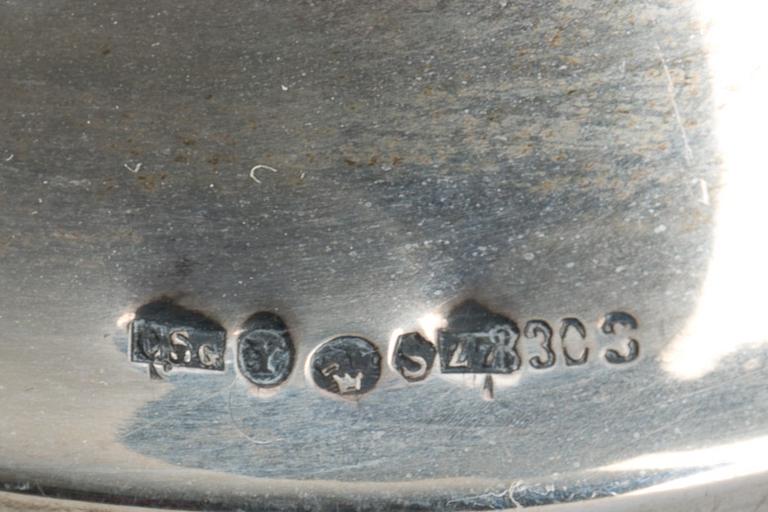 KANDELABRAR, ett par, silver, 1926.