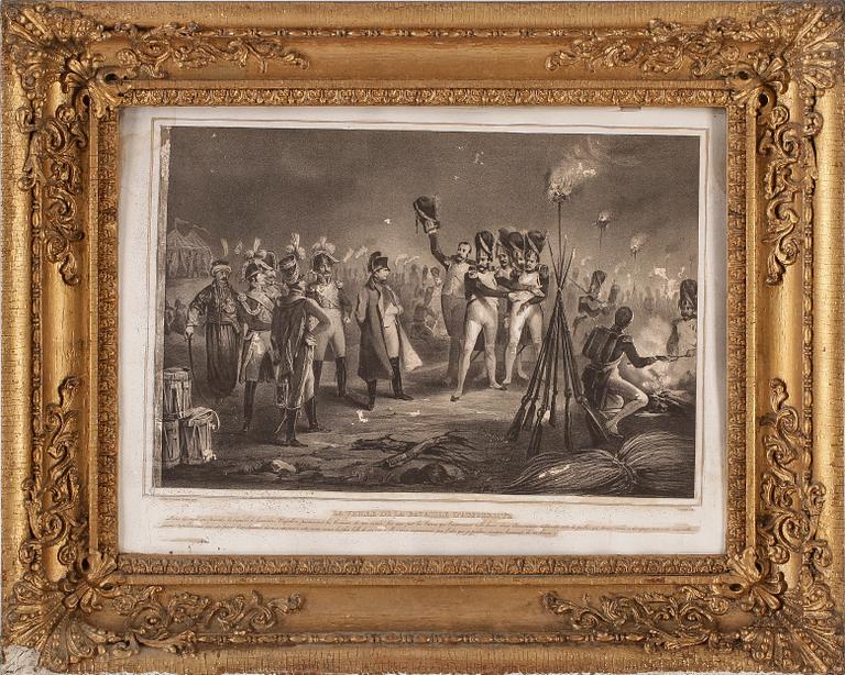 RAMAR, ett par, senempire, 1800-tal.