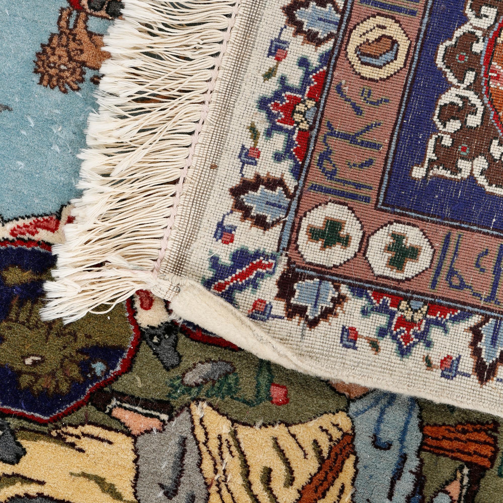 A Täbriz rug, old/semiantique, 252 x 180 cm.