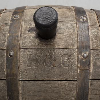 A 19th/20th century keg.